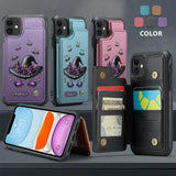 Perfect Gift For Mom, Grandma Witch - Personalized Mother Wallet Phone Case