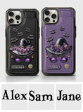 Perfect Gift For Mom, Grandma Witch - Personalized Mother Wallet Phone Case