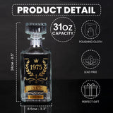 Gift For Whiskey Lovers Whisky Whiskey Decanter Set