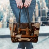 Love Sewing - Personalized Sewing Leather Bag