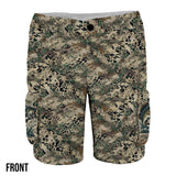 Fishing Gift For Him/ Husband/ Dad.... - Personalized Fishing Cargo Shorts With Belt