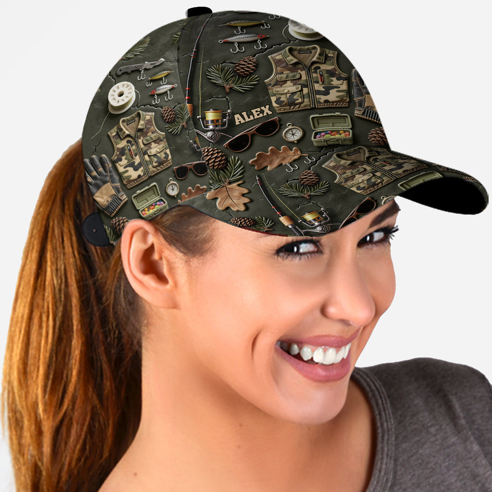 Love Fishing - Personalized Fishing Classic Cap