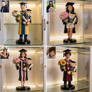 Happy Graduation Gift - Personalized Graduation Custom Shaped Acrylic Plaque