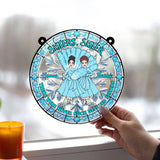 There Were Never Such Devoted Sisters - Personalized Sister Window Hanging Suncatcher Ornament