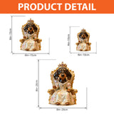 Royal Dog - Personalized Dog Custom Shaped Acrylic Plaque