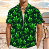 Let's Get High - Personalized Weed Hawaiian Shirt