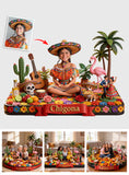 Latina Gift, Latina AF, Mexican Vibe - Personalized Latina Women Custom Shaped Acrylic Plaque