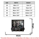 Workout Champ - Personalized Fitness Custom Shaped Hanging Rack
