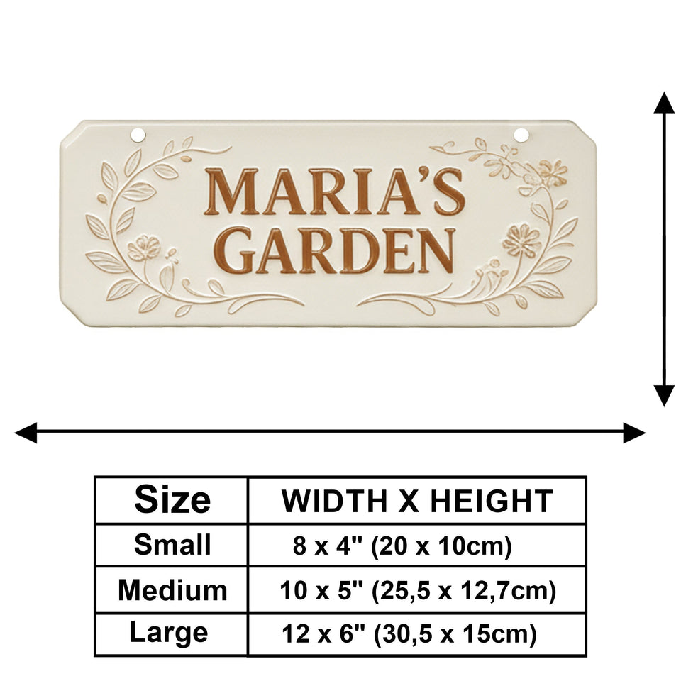 I Go To Lose My Mind - Personalized Gardening Wooden Wall Mount Sign