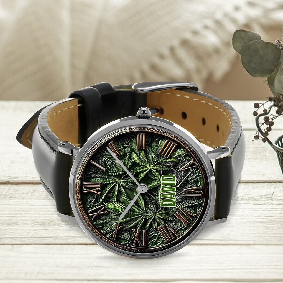 High Life - Personalized Weed Hand Watch