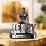 Custom Any Photo - Personalized Trucker Custom Shaped Acrylic Plaque