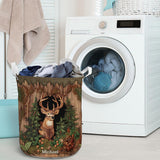 Deer Scene - Personalized Hunting Storage Basket
