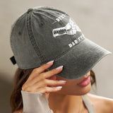 Best Dad Ever - Personalized Father Washed Denim Cap