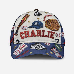 Baseball Player - Personalized Baseball Classic Cap