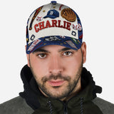 Baseball Player - Personalized Baseball Classic Cap