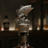 Drinking And Fishing - Personalized Fishing Bottle Stopper