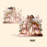 Mother Gift Idea, Family Gift - Personalized Mother Custom Shaped Acrylic Plaque