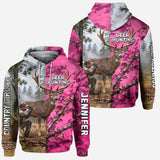 Country Girl Hunting - Personalized Hunting Hoodie and Leggings