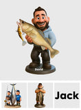 Love Fishing - Personalized Fishing Custom Shaped Acrylic Plaque
