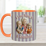 Love Being A Grandparents - Personalized Grandparents Accent Mug