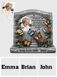 The Day God Called You Home - Personalized Memorial Custom Shaped Acrylic Plaque