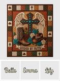 Guided By Faith - Personalized Christian Blanket