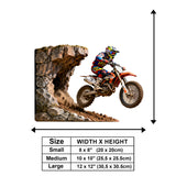 Motorcross Lover - Personalized Dirt Bike Wooden Wall Mount Sign