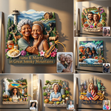 Save Travelling Memories - Personalized Travelling Magnet