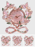 We Love You, Mom - Personalized Mother Desk Clock Plaque