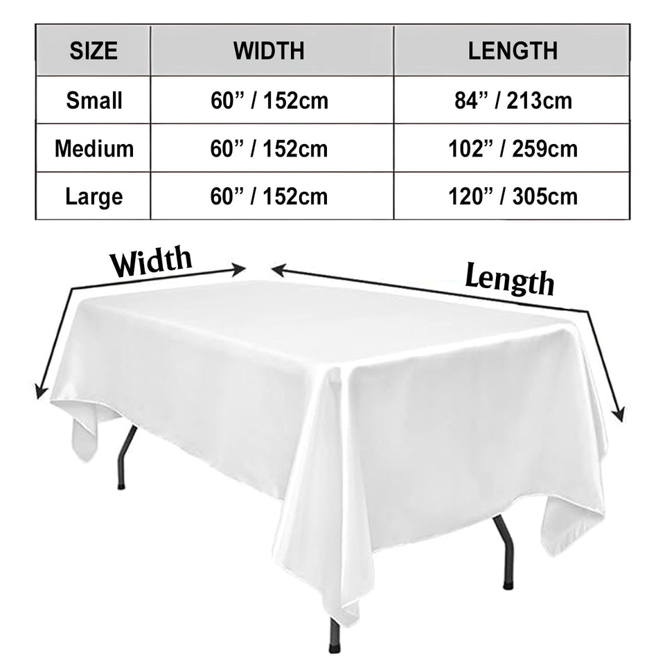 The Best Memories Are Made Gathered Around the Table - Personalized Family Table Cloth Cover