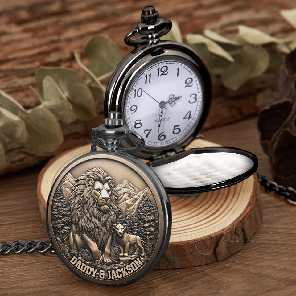 To My Son - Personalized Son Pocket Watch