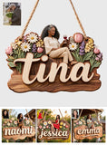Custom Any Name My Beautiful Garden - Personalized Gardening 2 Layered Wood Sign / Wood Plaque
