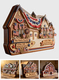 American House 250 Anniversary - Personalized Family Custom Shaped Wood Plaque