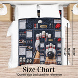 Love Bowling - Personalized Bowling Blanket