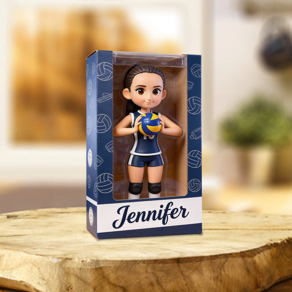 Any Sport - Volleyball, Football, Basketball, Baseball... - Personalized Volleyball Custom Shaped Acrylic Plaque