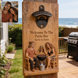 Cheers To Us - Personalized Beer Wall Bottle Opener
