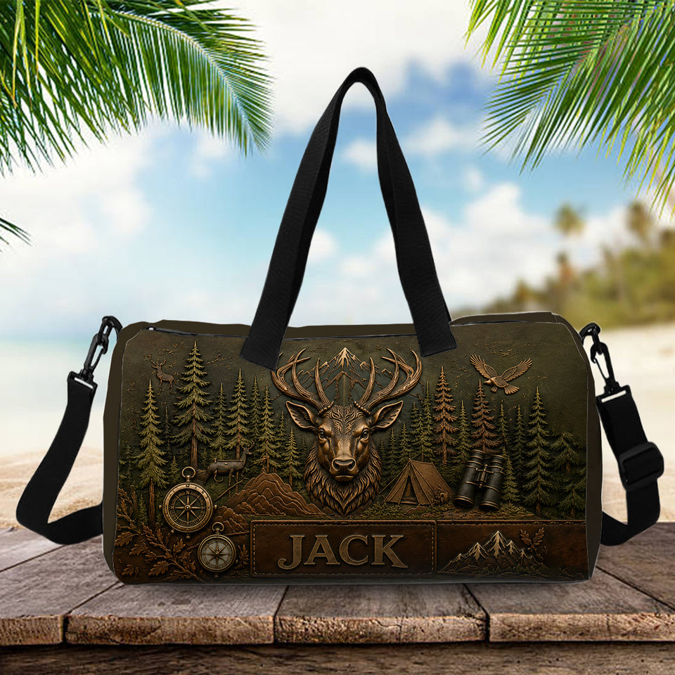 Deer Hunting - Personalized Hunting Duffle Bag
