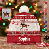 Oh What Fun It Is To Ride - Personalized Horse Beanie Hat