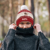 Oh What Fun It Is To Ride - Personalized Horse Beanie Hat