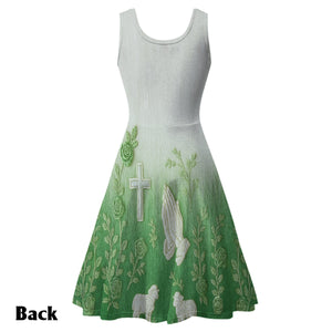 Faith Hope Love - Personalized Christian Sleeveless Dress