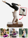 Yogaholic - Personalized Yoga Custom Shaped Acrylic Plaque