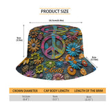 Hippie Soul - Personalized Hippie Bucket Hat