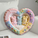 Perfect Gift For Mom, Grandma - Personalized Grandma Faux Fur Shaped Pillow