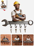 Can Fix Anything Rack - Personalized Mechanic Custom Shaped Hanging Rack