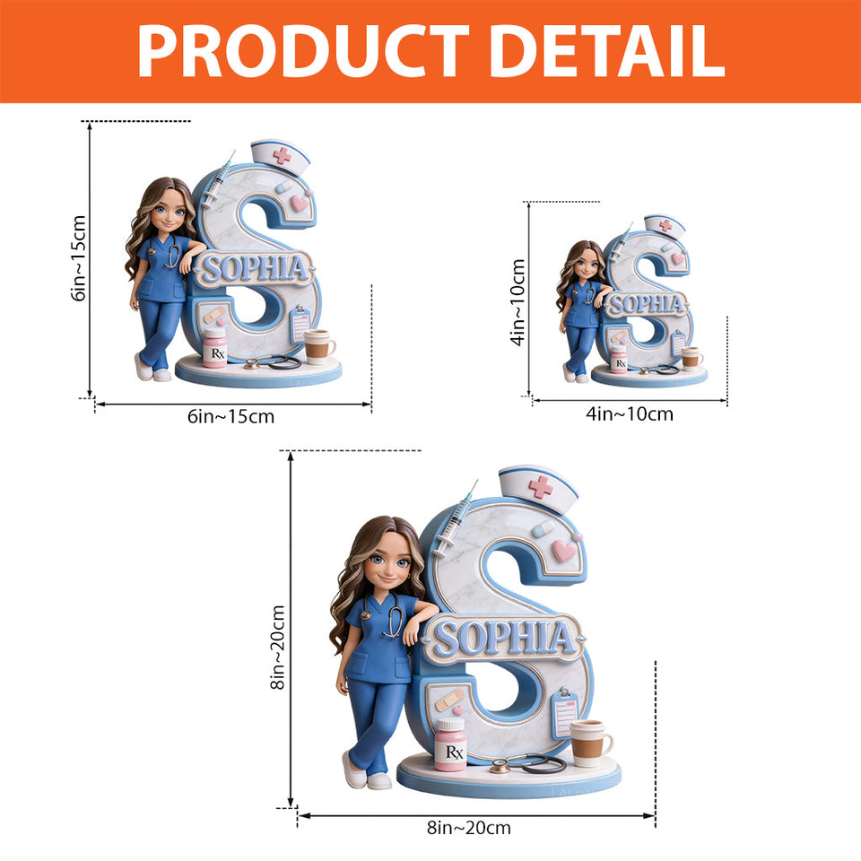Custom Any Photo - Personalized Nurse Custom Shaped Acrylic Plaque