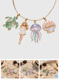 Custom Any Photo - Personalized Sea Lover Metal Necklaces With Pendants