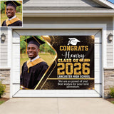 Our Pride & Joy Graduation 2026 Banner - Personalized Graduation Garage Door Banner