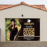 Our Pride & Joy Graduation 2026 Banner - Personalized Graduation Garage Door Banner