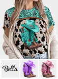 Western Cowgirl Boots - Personalized Cowgirl All Over Shirt