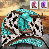 Western Cowgirl Boot - Personalized Cowgirl Classic Cap